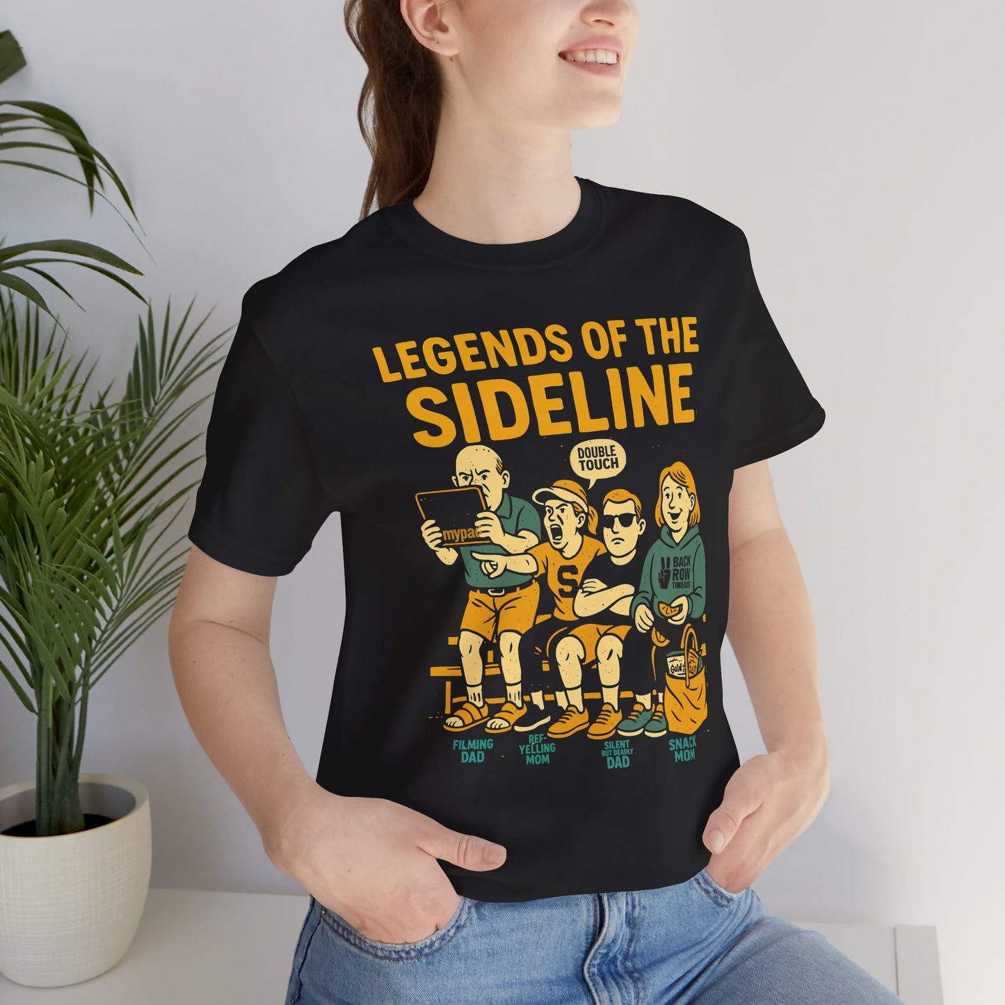 🏐Legends of the Sideline - You Know Who You Are - Unisex Jersey Short Sleeve Tee