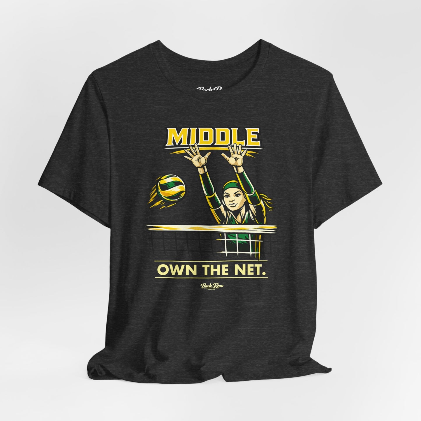 π Middle - Own the Net β Volleyball T-Shirt