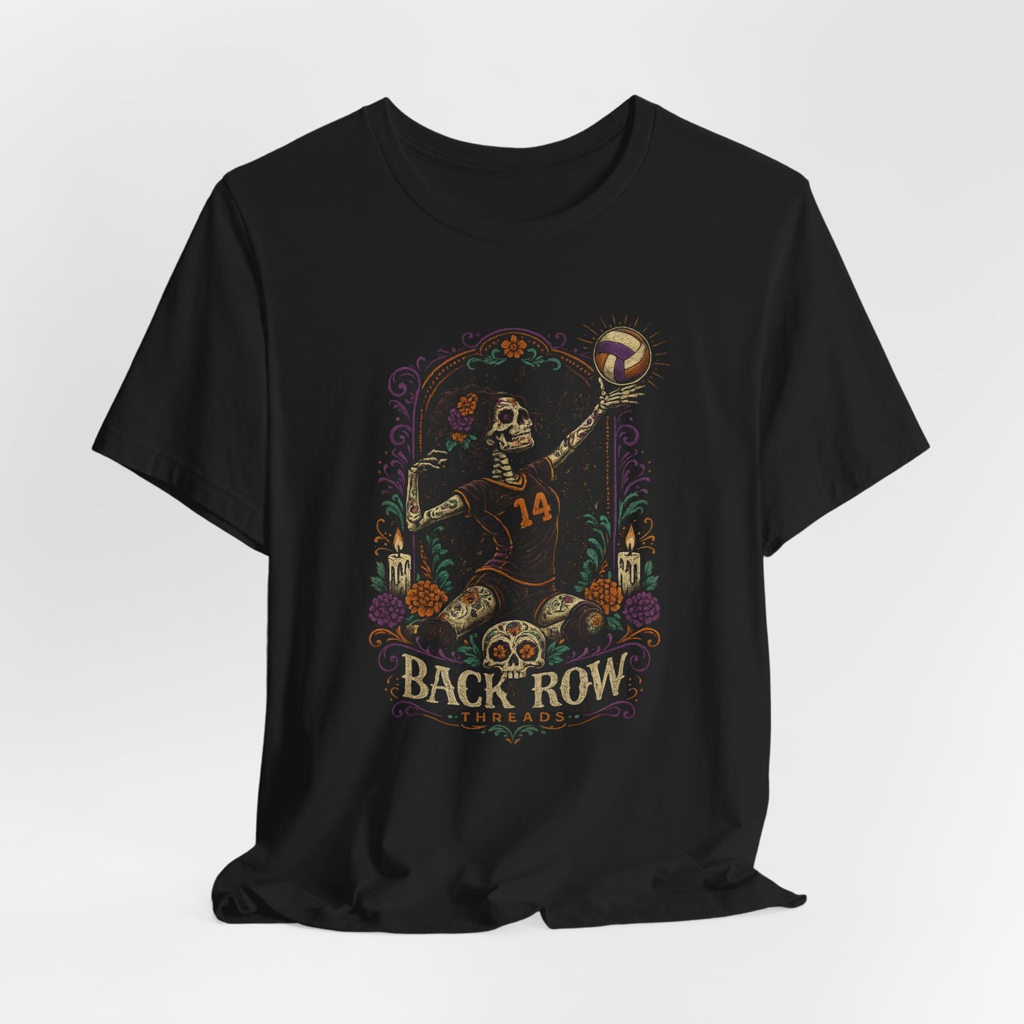 Back Row Threads Skeleton Tee