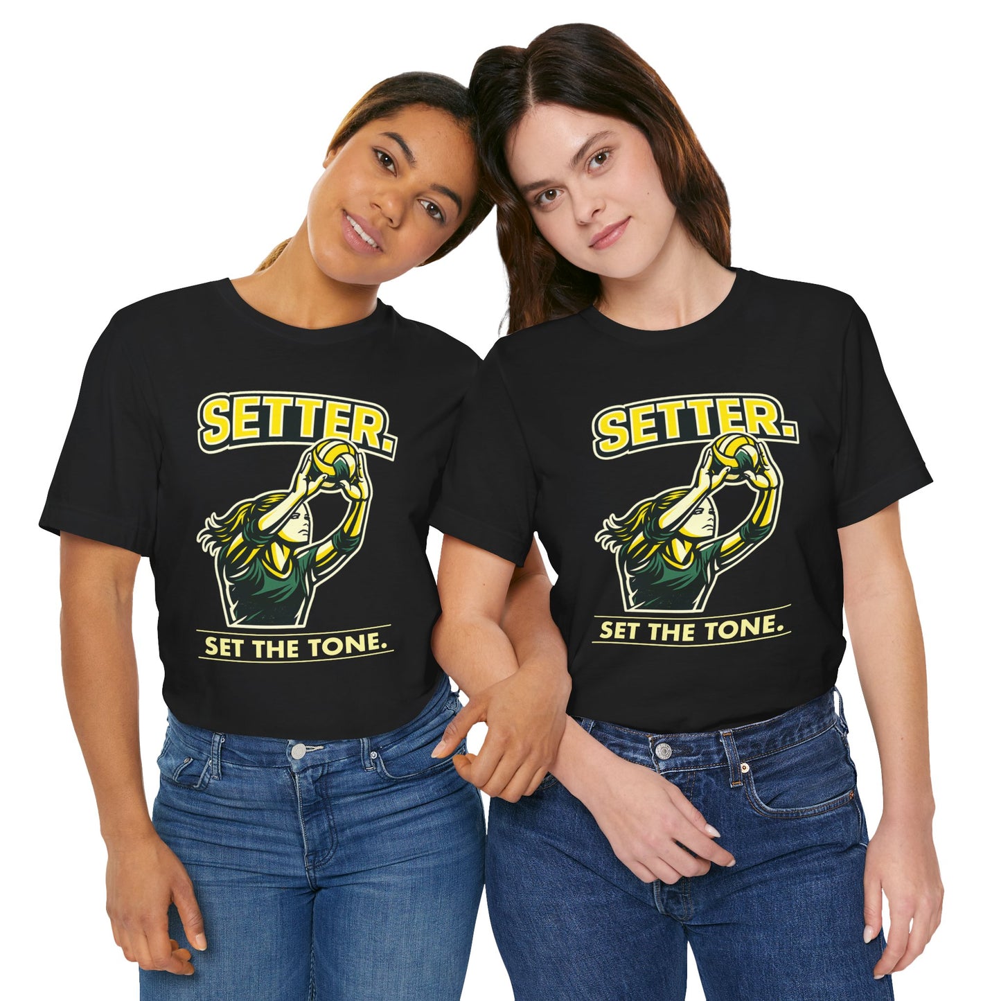 π Setter - Set the Tone β Volleyball T-Shirt