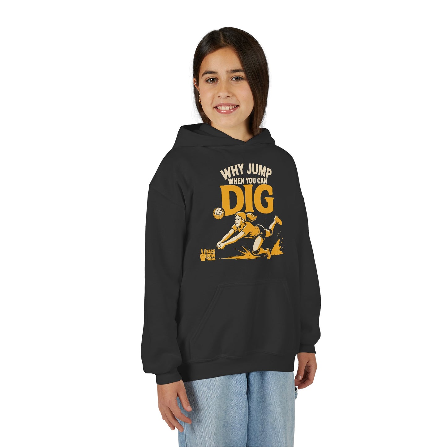 🏐Youth Libero Volleyball Hoodie, Defensive Specialist Sweatshirt
