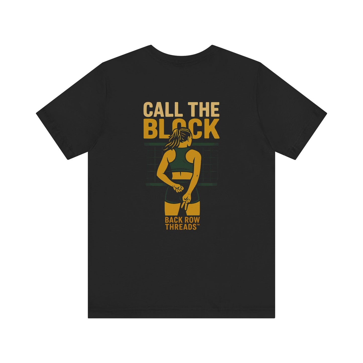 π Peace, Love, Block β Double Sided Volleyball T-Shirt