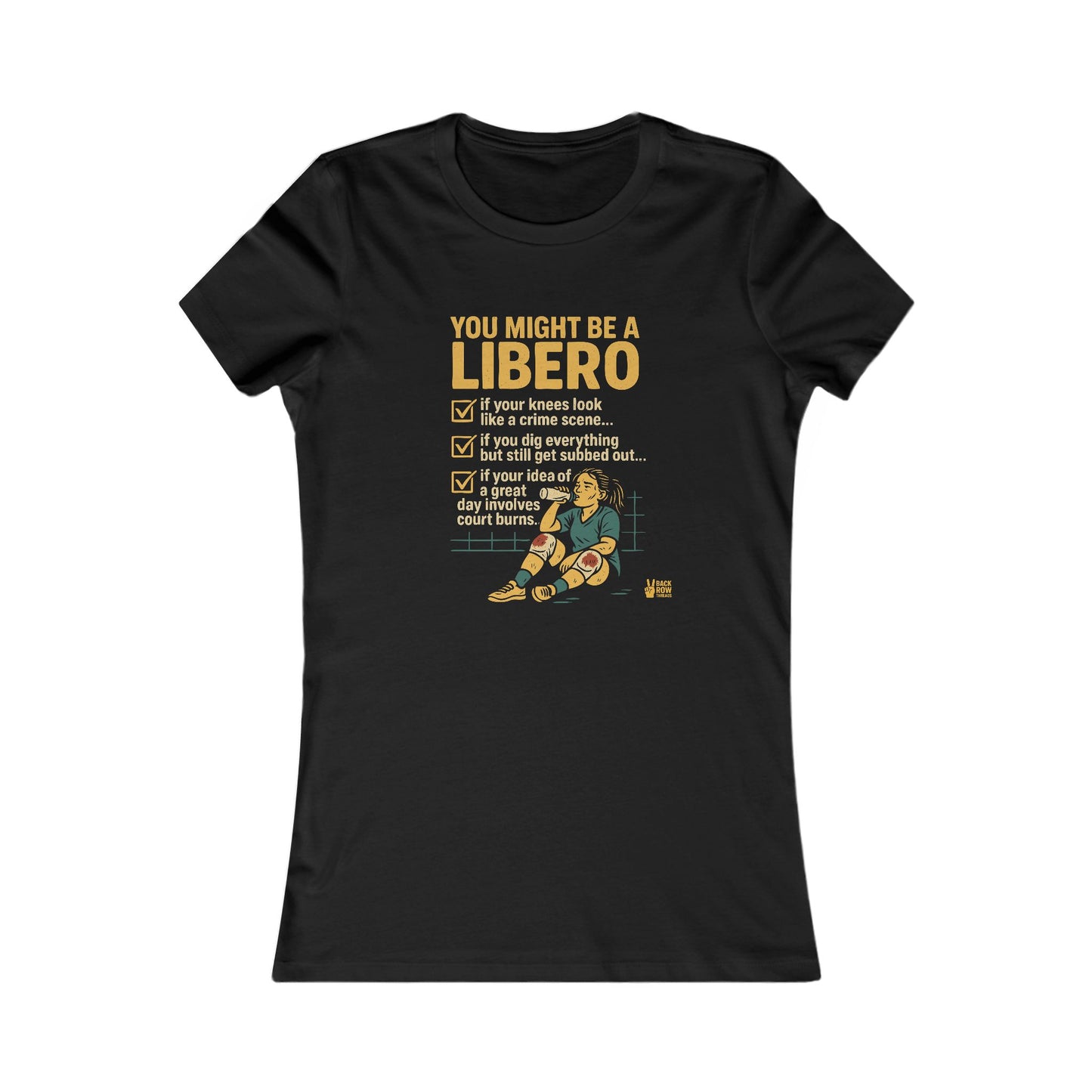 π You Might Libero Graphic Tee - Woman's Cut