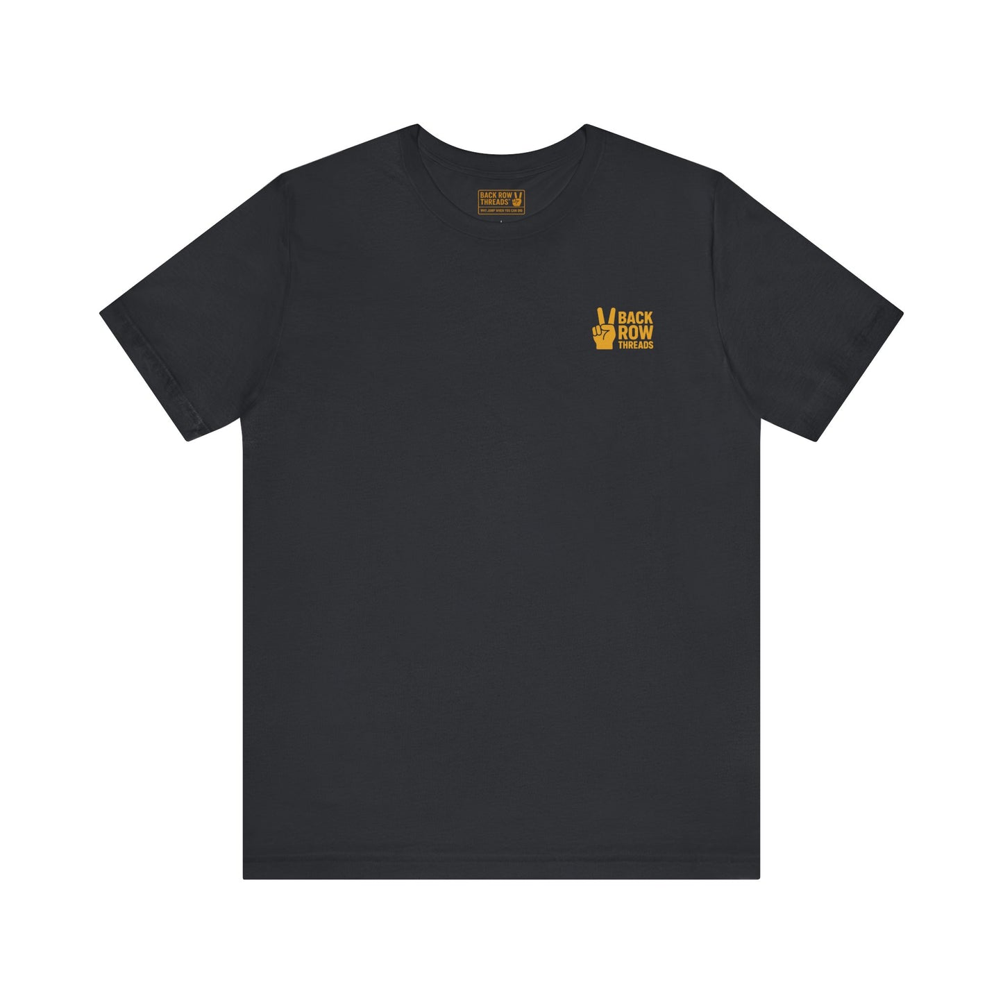 🏐 Back Row Threads Unisex Logo Volleyball Tee
