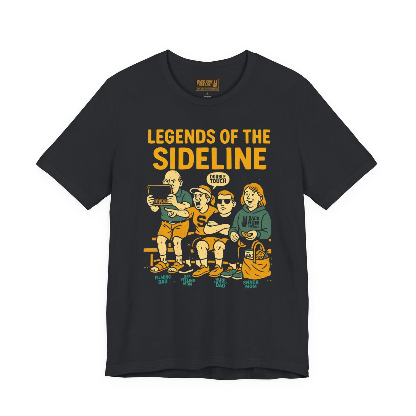 🏐Legends of the Sideline - You Know Who You Are - Unisex Jersey Short Sleeve Tee