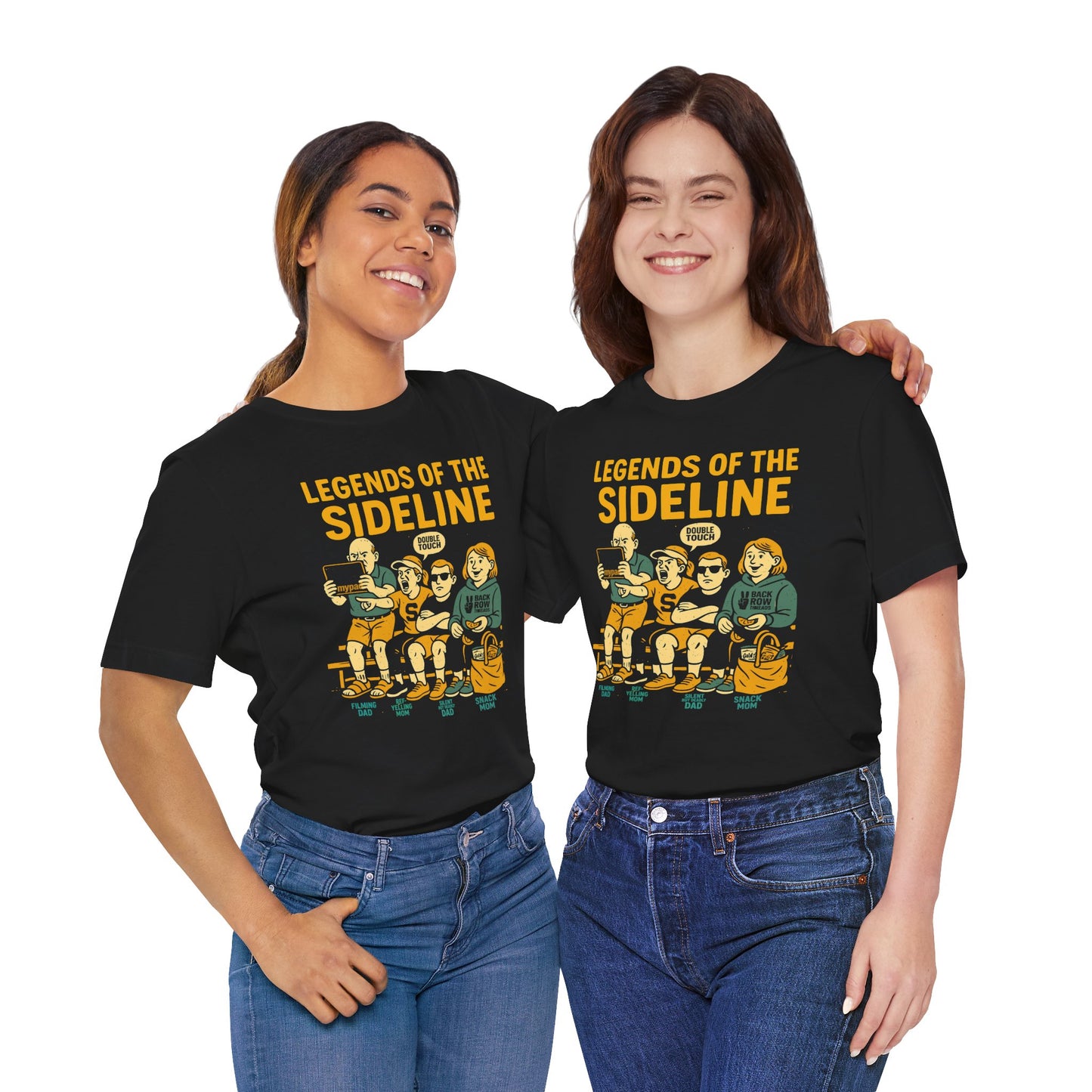 🏐Legends of the Sideline - You Know Who You Are - Unisex Jersey Short Sleeve Tee