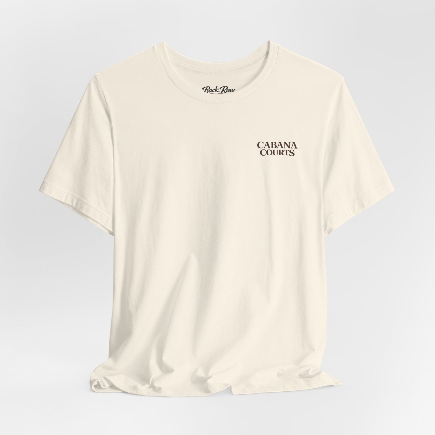 Cabana Courts Sunset Tee — "After the Whistle" Beach Vintage Graphic T-Shirt