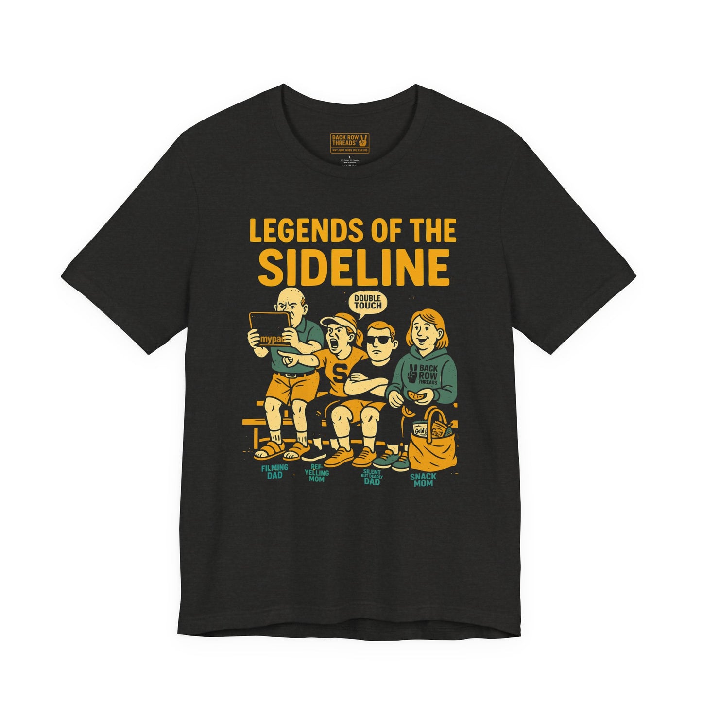 🏐Legends of the Sideline - You Know Who You Are - Unisex Jersey Short Sleeve Tee