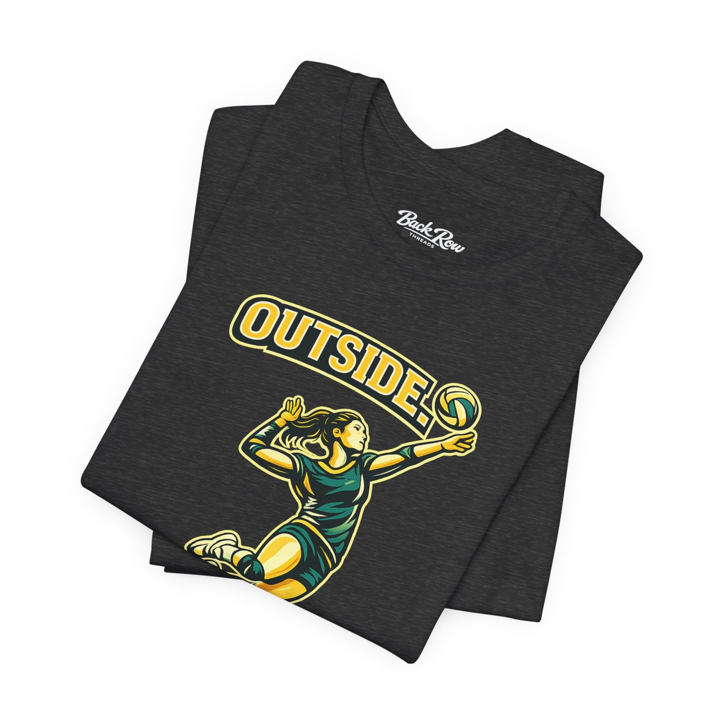 🏐 Outside - Set It High  –  Volleyball T-Shirt