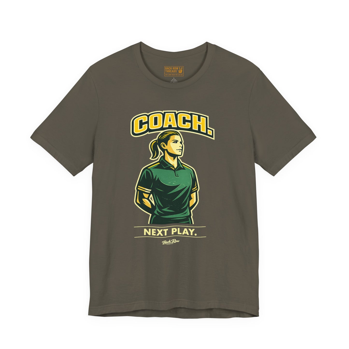 🏐 Female Coach - Next Play –  Volleyball T-Shirt