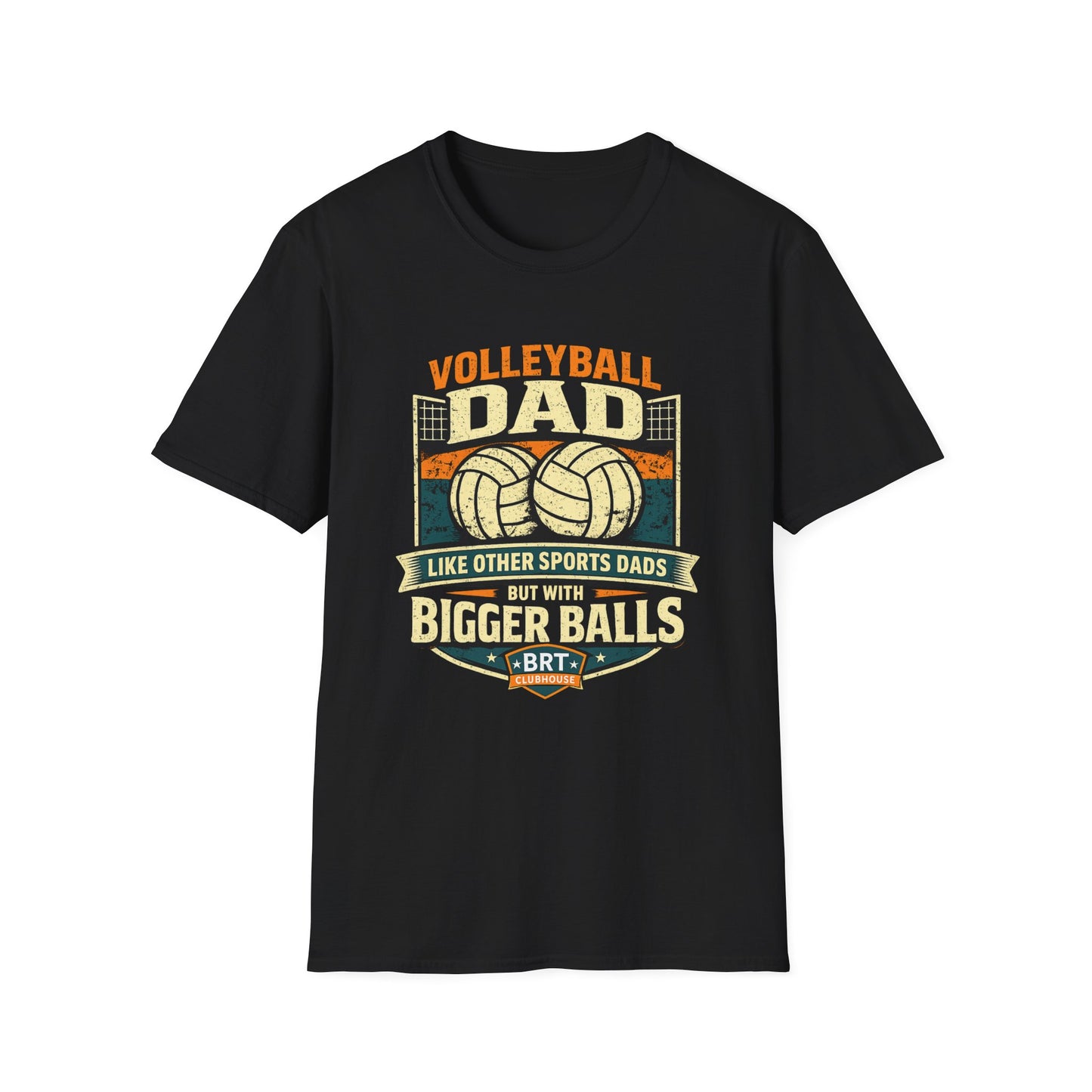 Volleyball Dad Bigger Balls Tee | Volleyball T-Shirt, Sports Dad Shirt