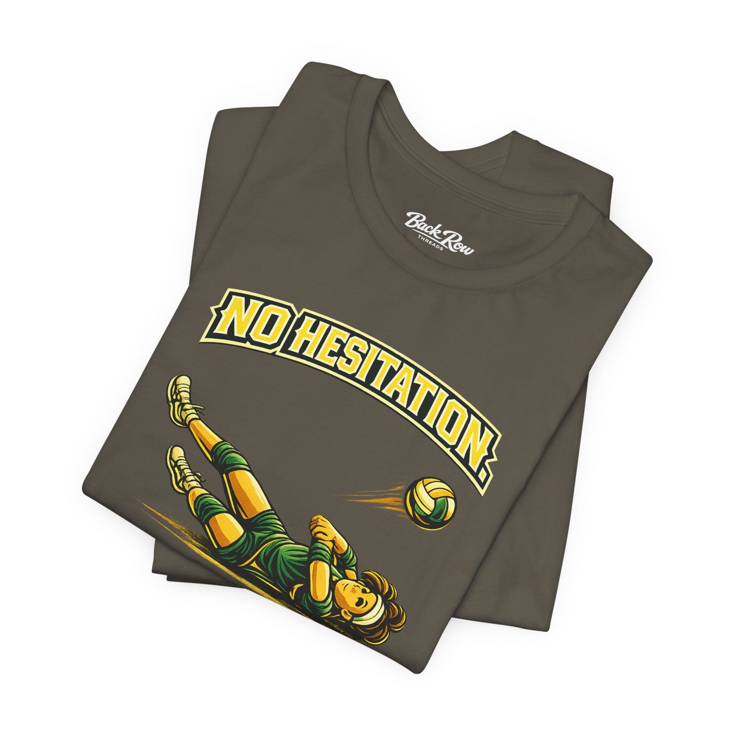 🏐 No Hesitation  –  Volleyball T-Shirt
