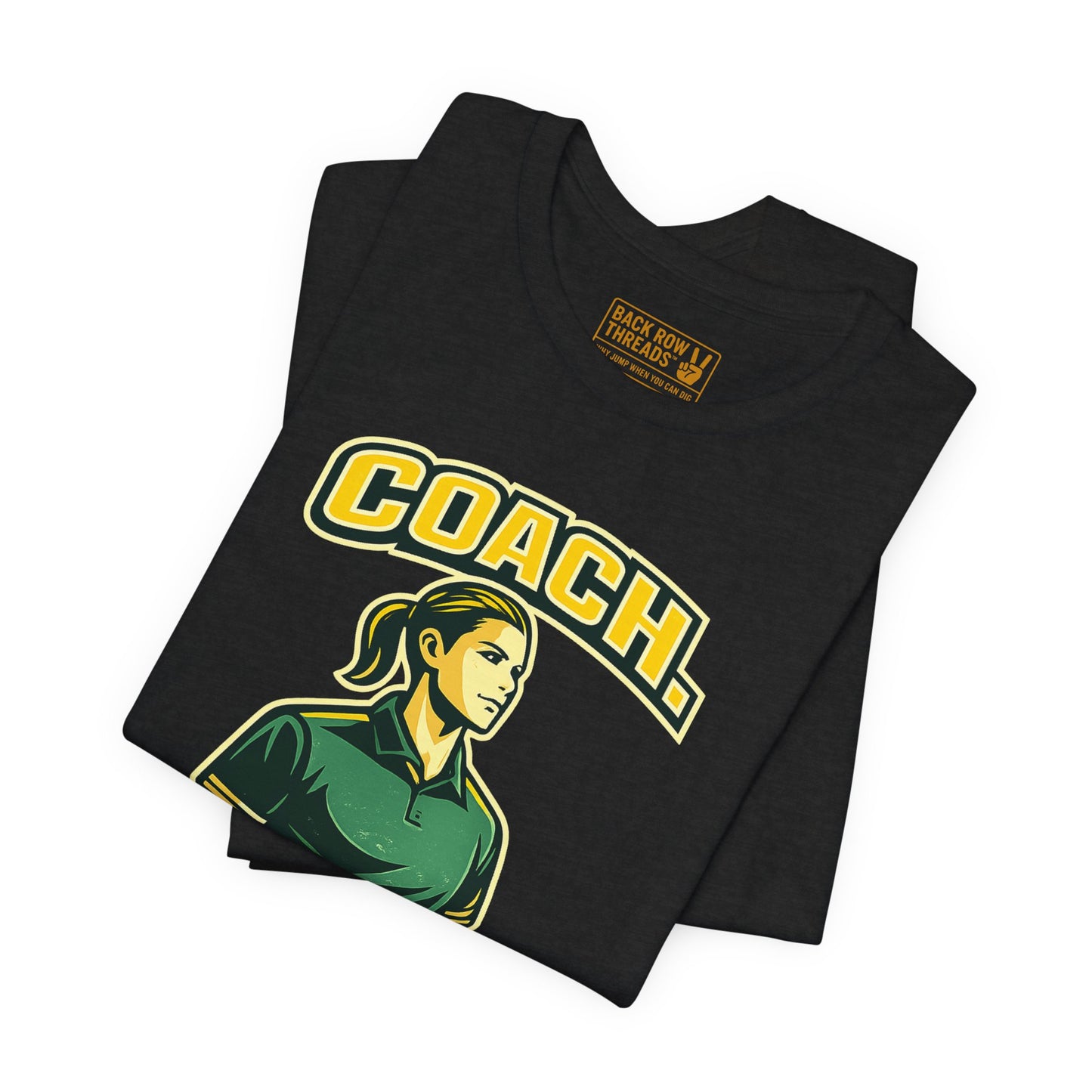 🏐 Female Coach - Next Play –  Volleyball T-Shirt