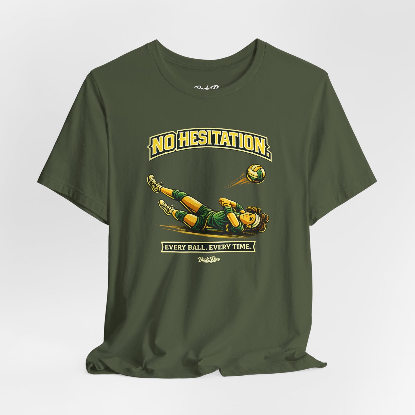 🏐 No Hesitation  –  Volleyball T-Shirt