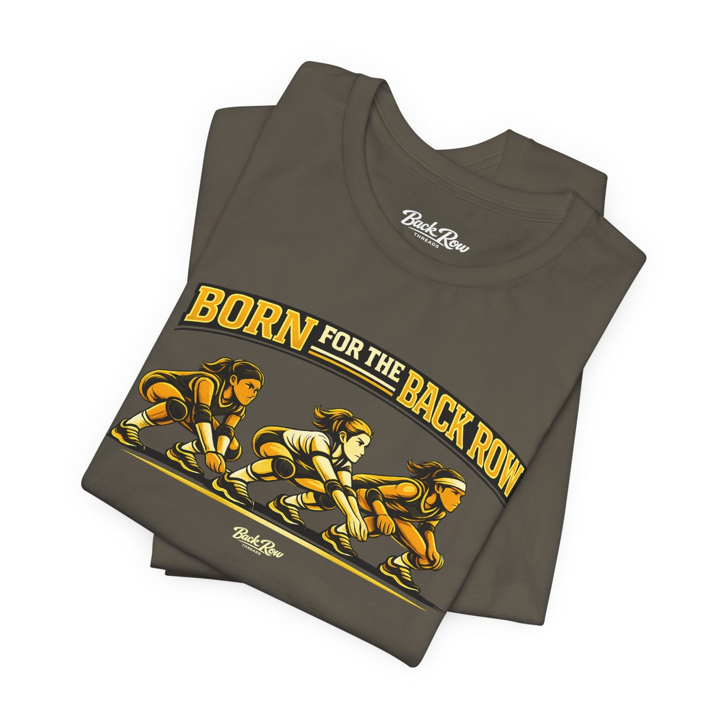 🏐 Born for the Back Row  –  Volleyball T-Shirt