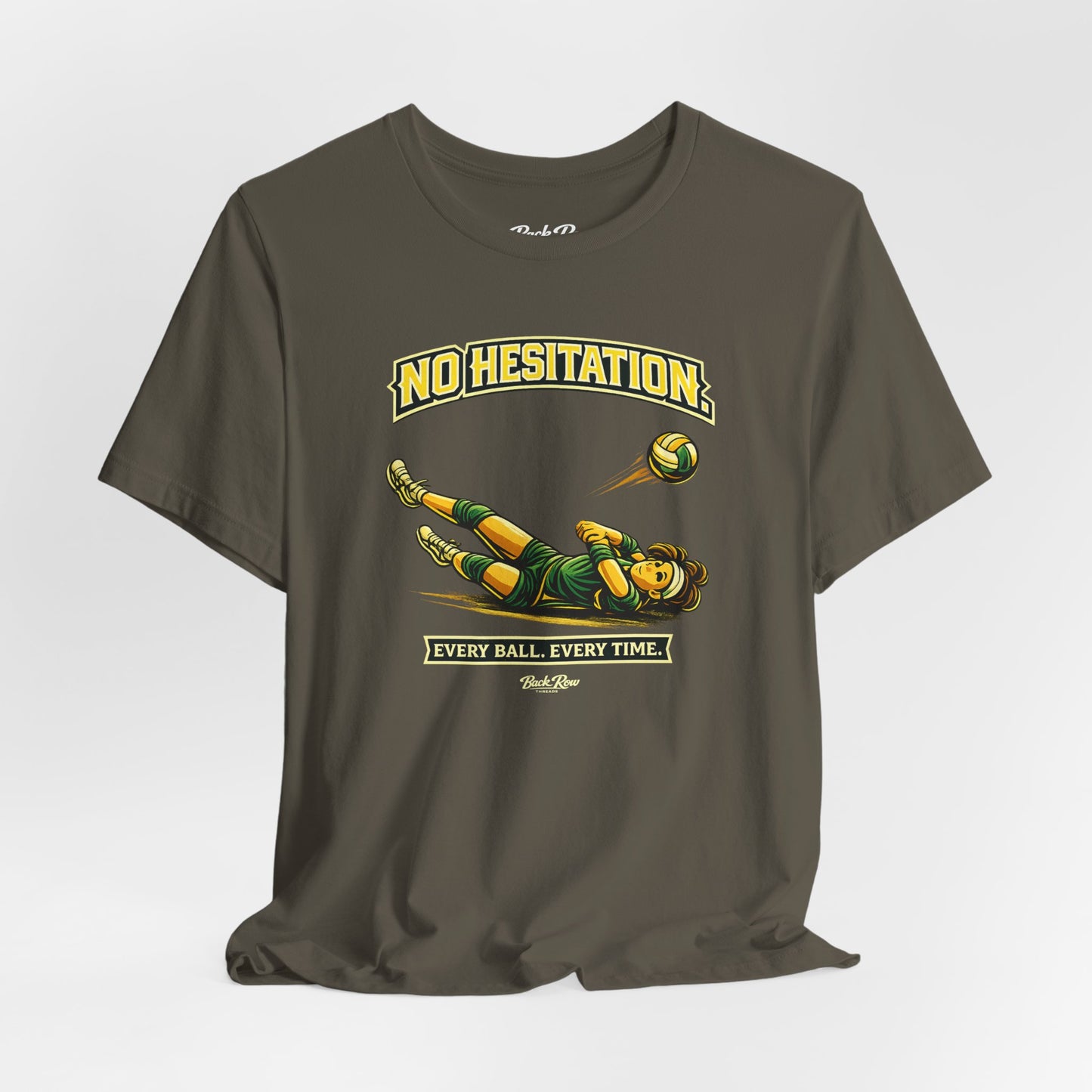 🏐 No Hesitation  –  Volleyball T-Shirt