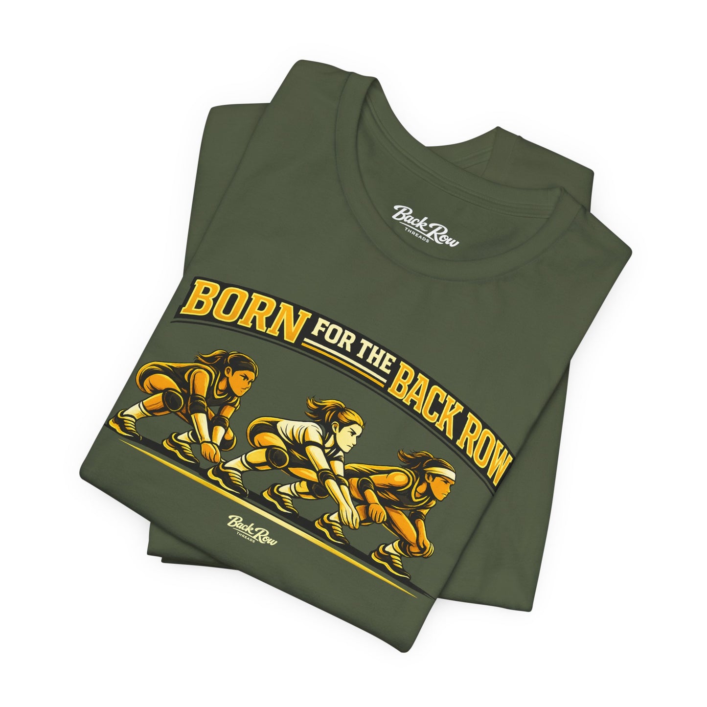 🏐 Born for the Back Row  –  Volleyball T-Shirt