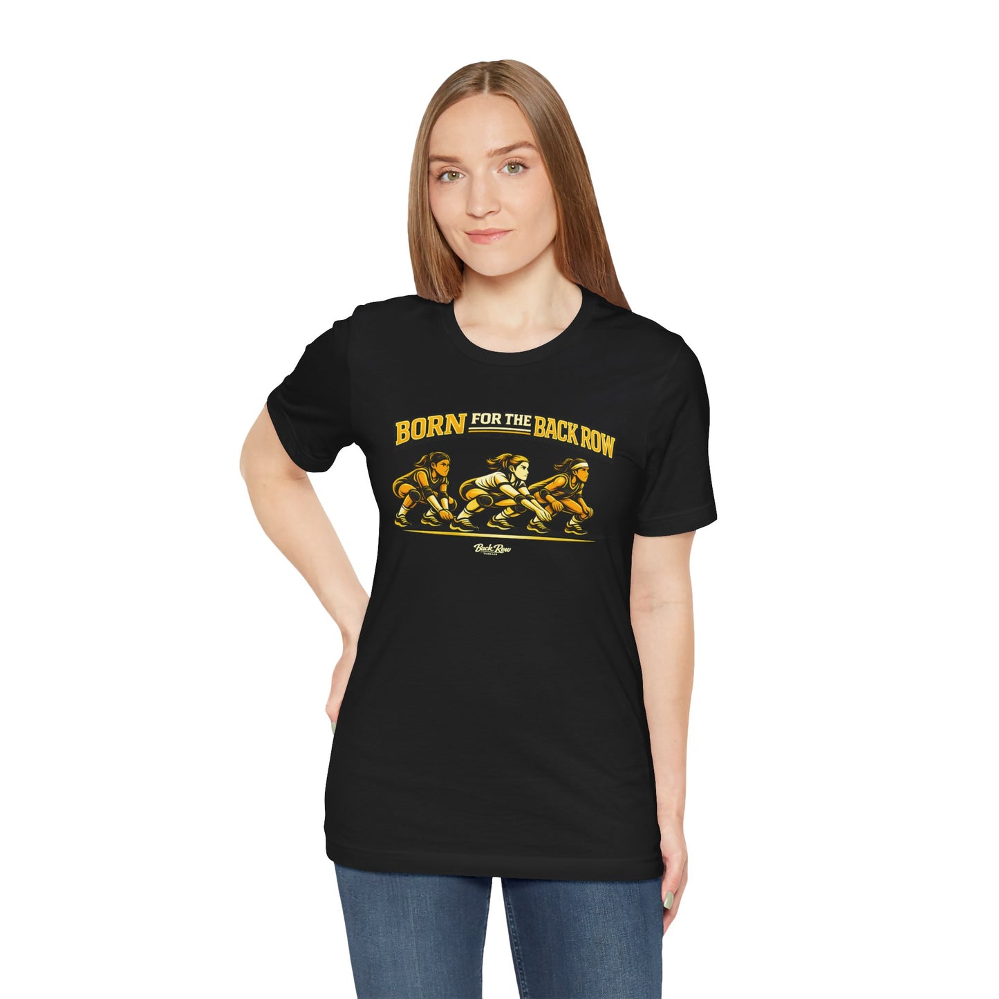 🏐 Born for the Back Row  –  Volleyball T-Shirt