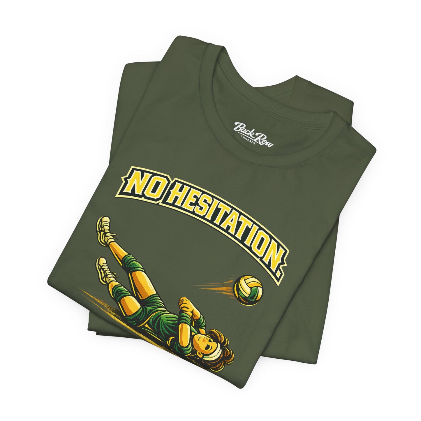 🏐 No Hesitation  –  Volleyball T-Shirt