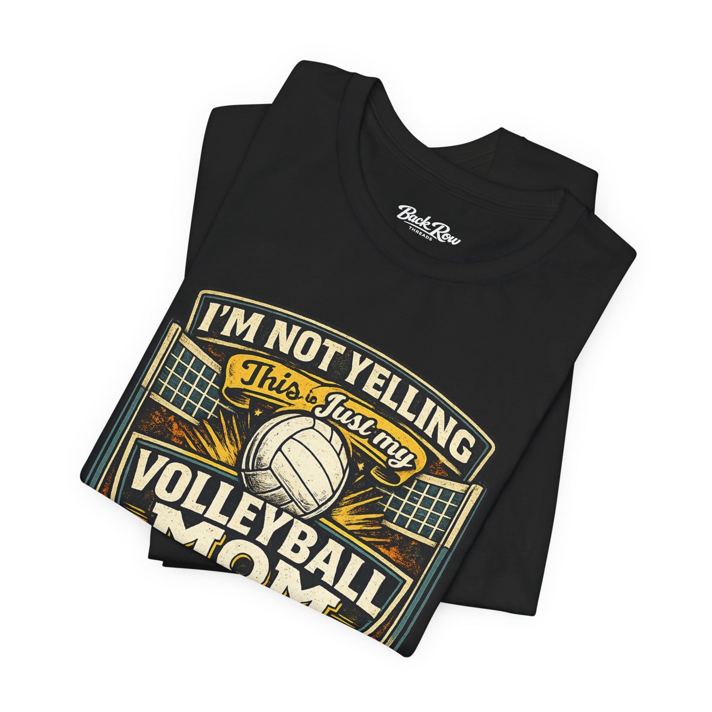 I'm Not Yelling This Is My Volleyball Mom Voice T-Shirt | Volleyball Mom Tee