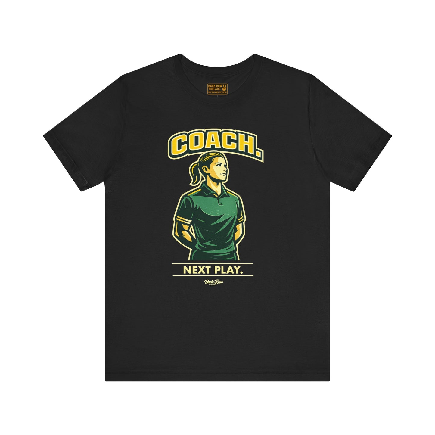 🏐 Female Coach - Next Play –  Volleyball T-Shirt