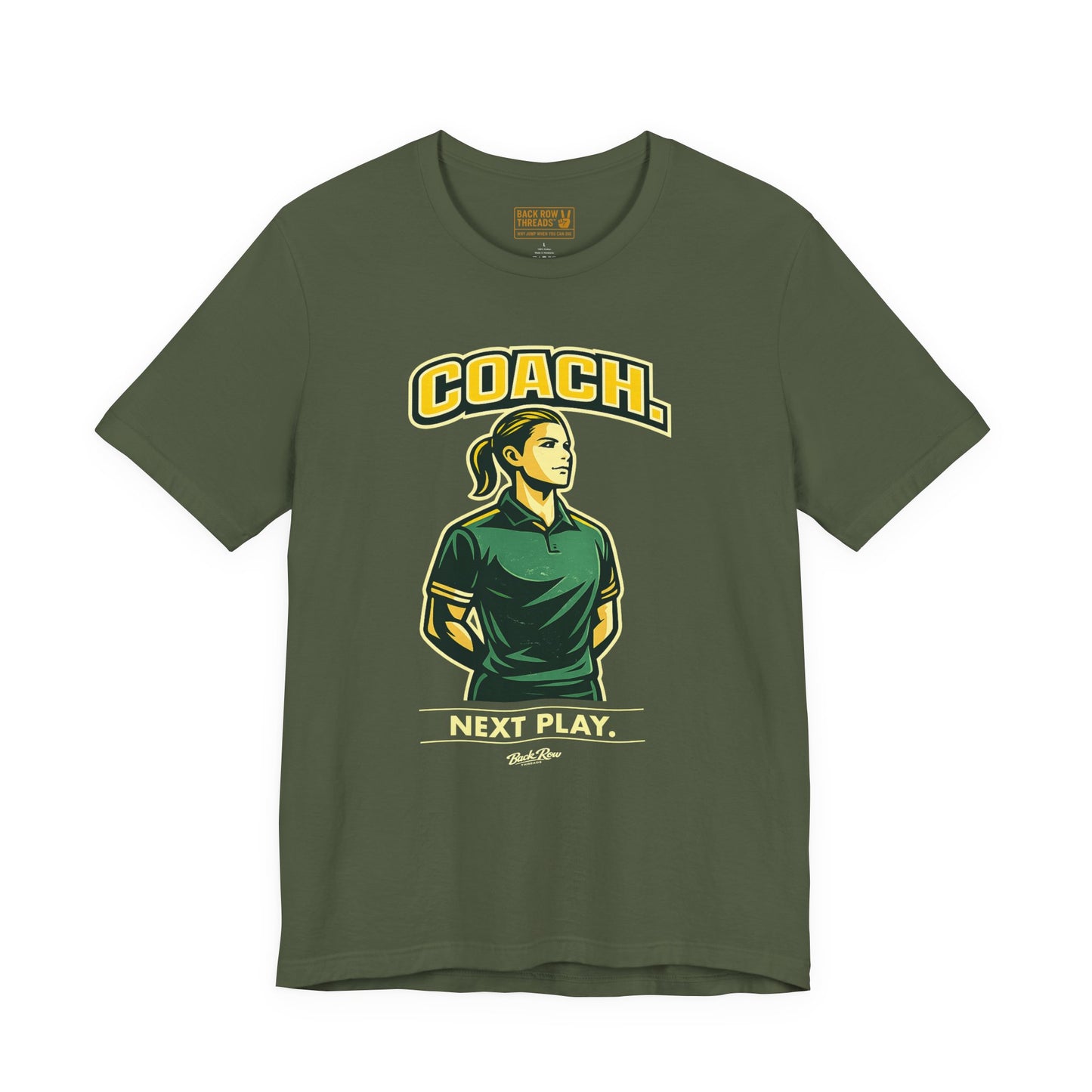 🏐 Female Coach - Next Play –  Volleyball T-Shirt