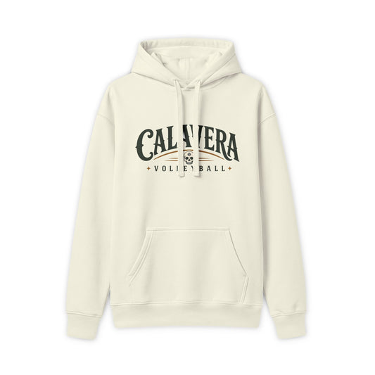 Calavera Volleyball Hoodie - "Play Hard, Rest in Pieces" Vintage Beach Skull Sweatshirt