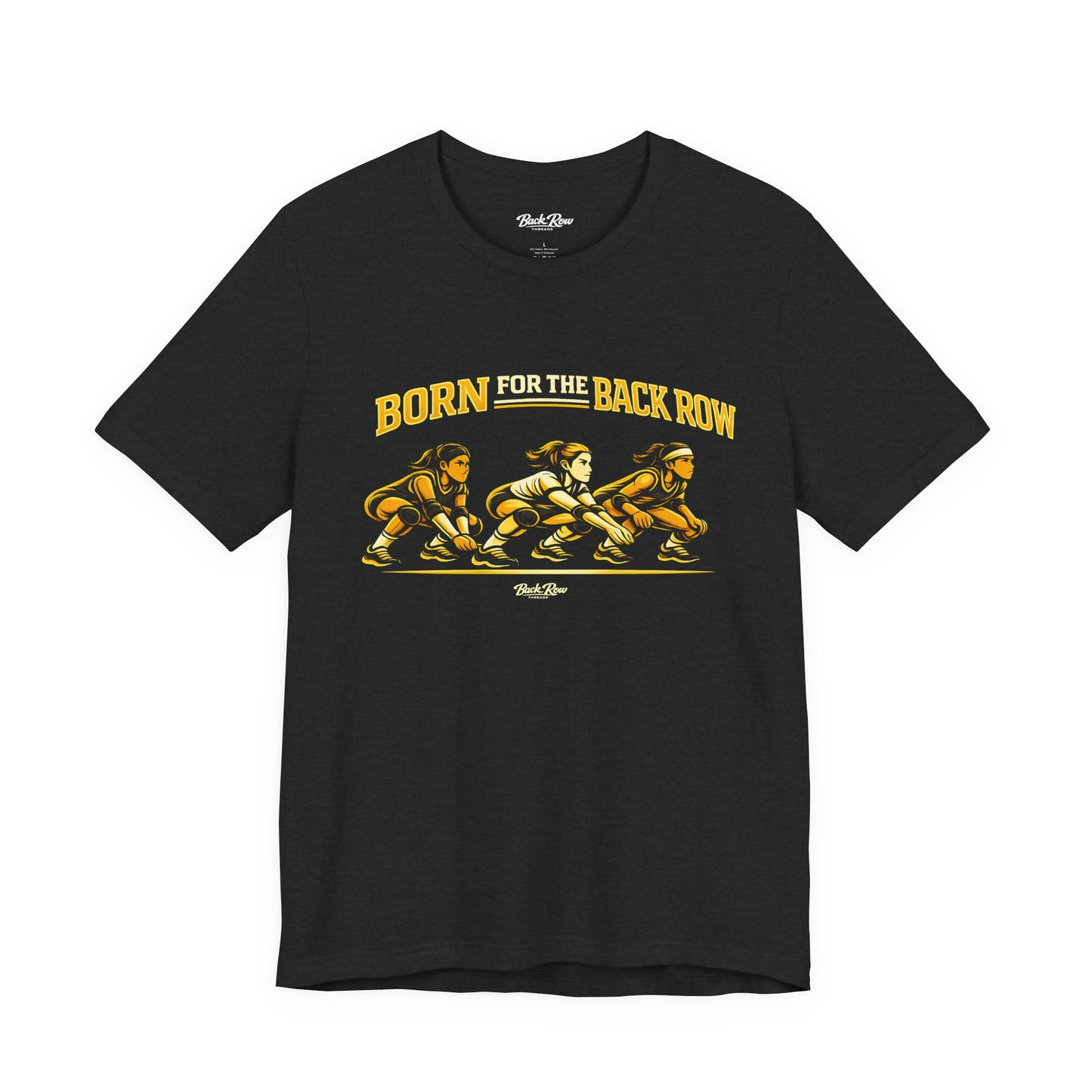 🏐 Born for the Back Row  –  Volleyball T-Shirt