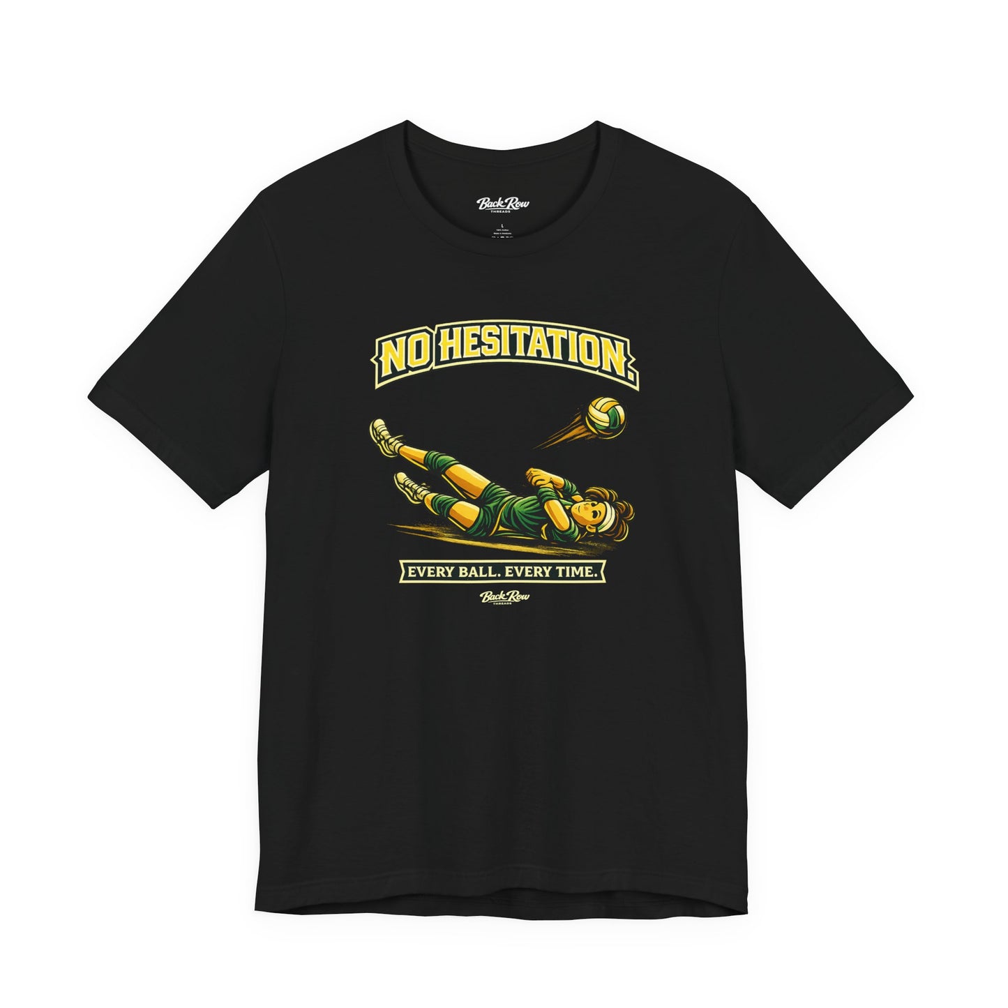 🏐 No Hesitation  –  Volleyball T-Shirt