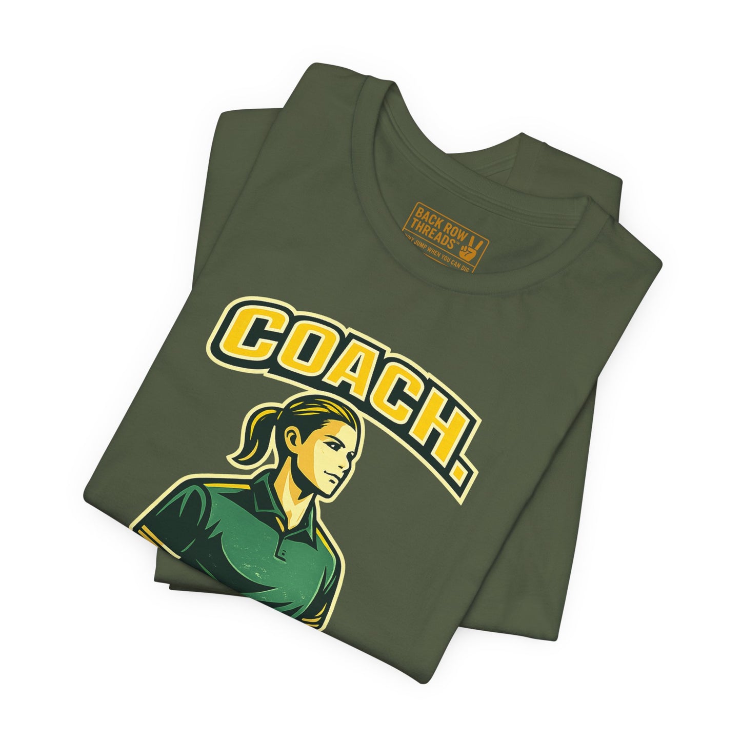 🏐 Female Coach - Next Play –  Volleyball T-Shirt