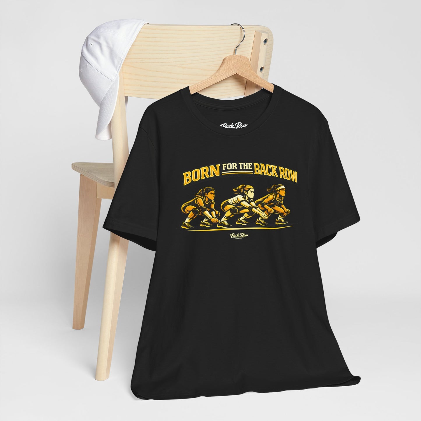 🏐 Born for the Back Row  –  Volleyball T-Shirt