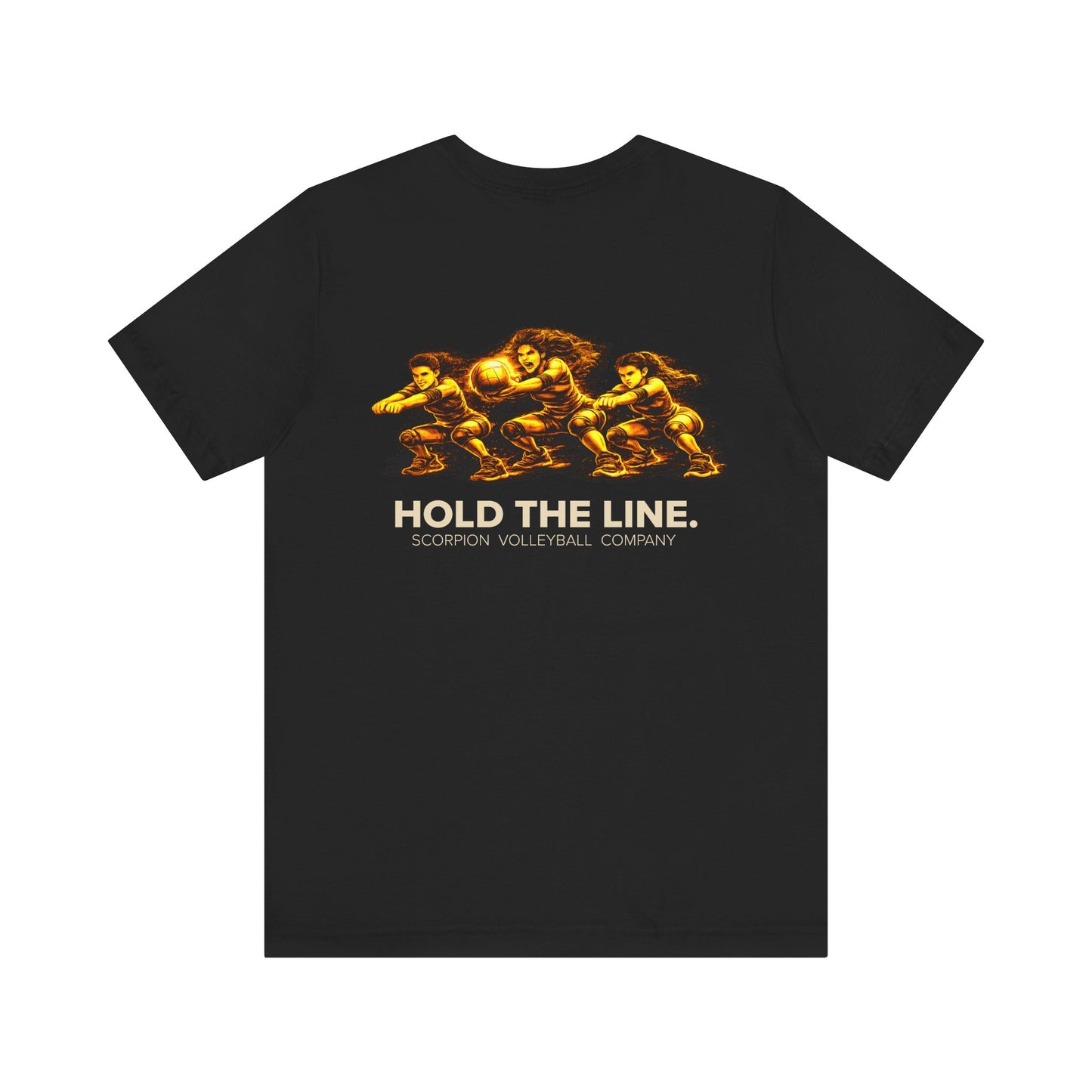 🏐 Hold the Line –  Double Sided Volleyball T-Shirt