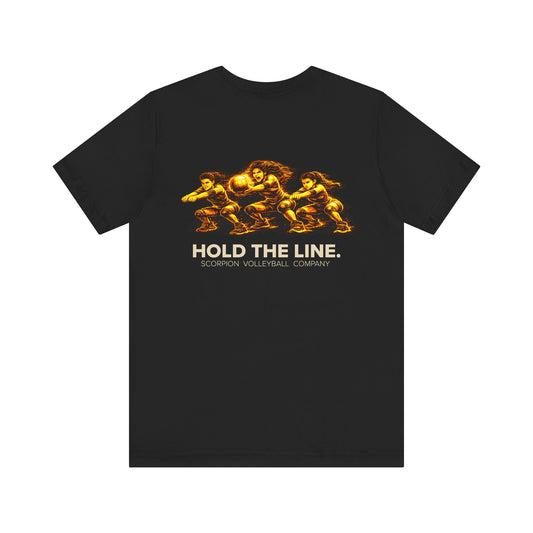🏐 Hold the Line –  Double Sided Volleyball T-Shirt