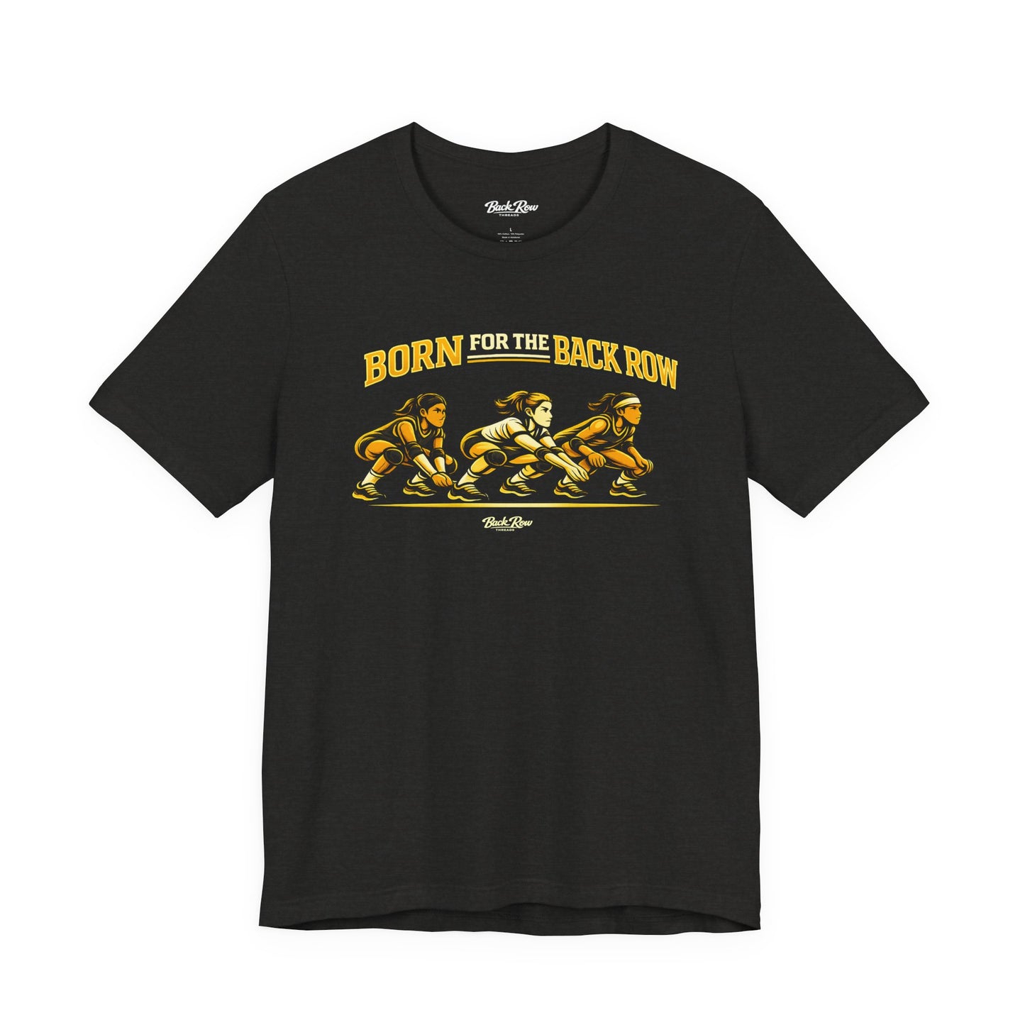🏐 Born for the Back Row  –  Volleyball T-Shirt