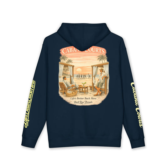 Cabana Courts — Luxury Vintage Crewneck Hoodie