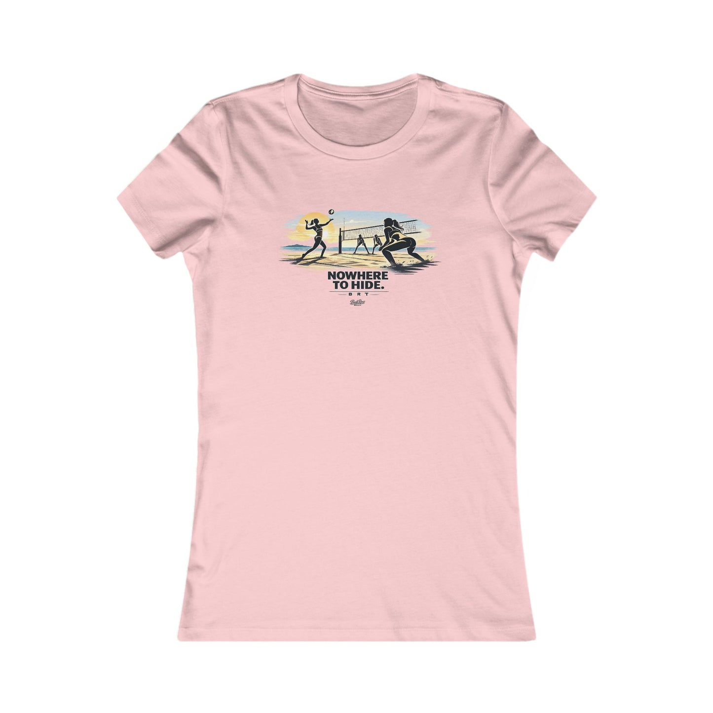 Women's Tee — 'Nowhere to Hide' Retro Surf Graphic