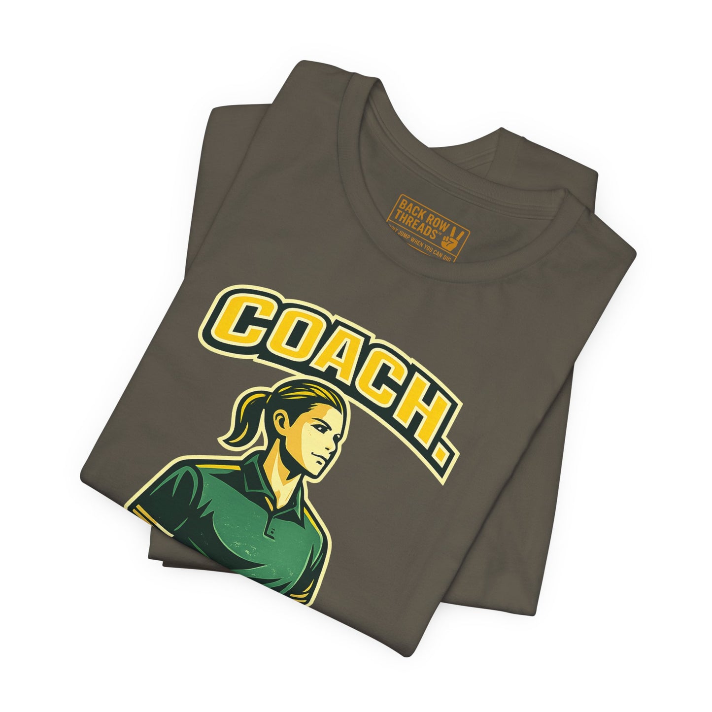 🏐 Female Coach - Next Play –  Volleyball T-Shirt