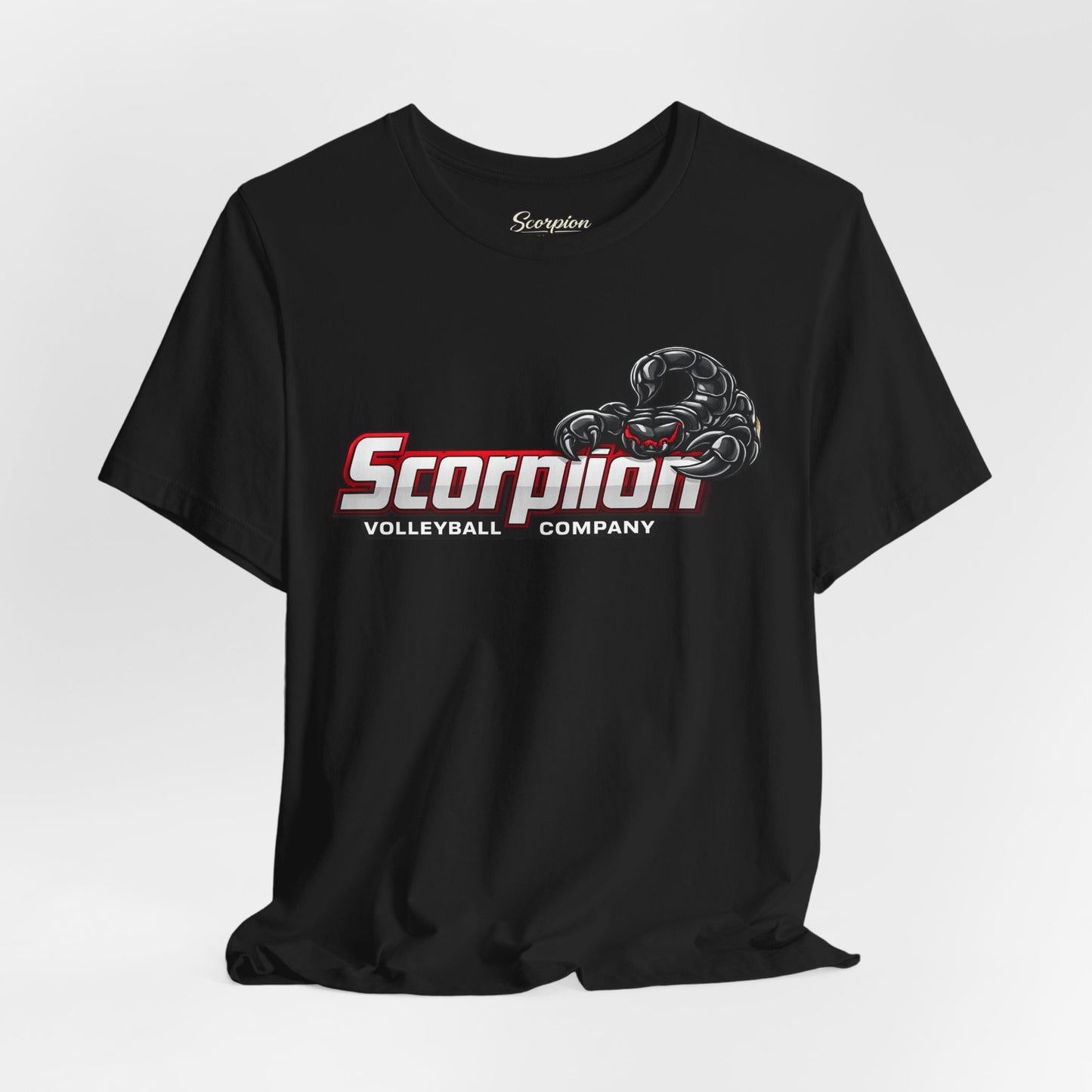 🏐 Scorpion Mascot Logo –  Double Sided Volleyball T-Shirt