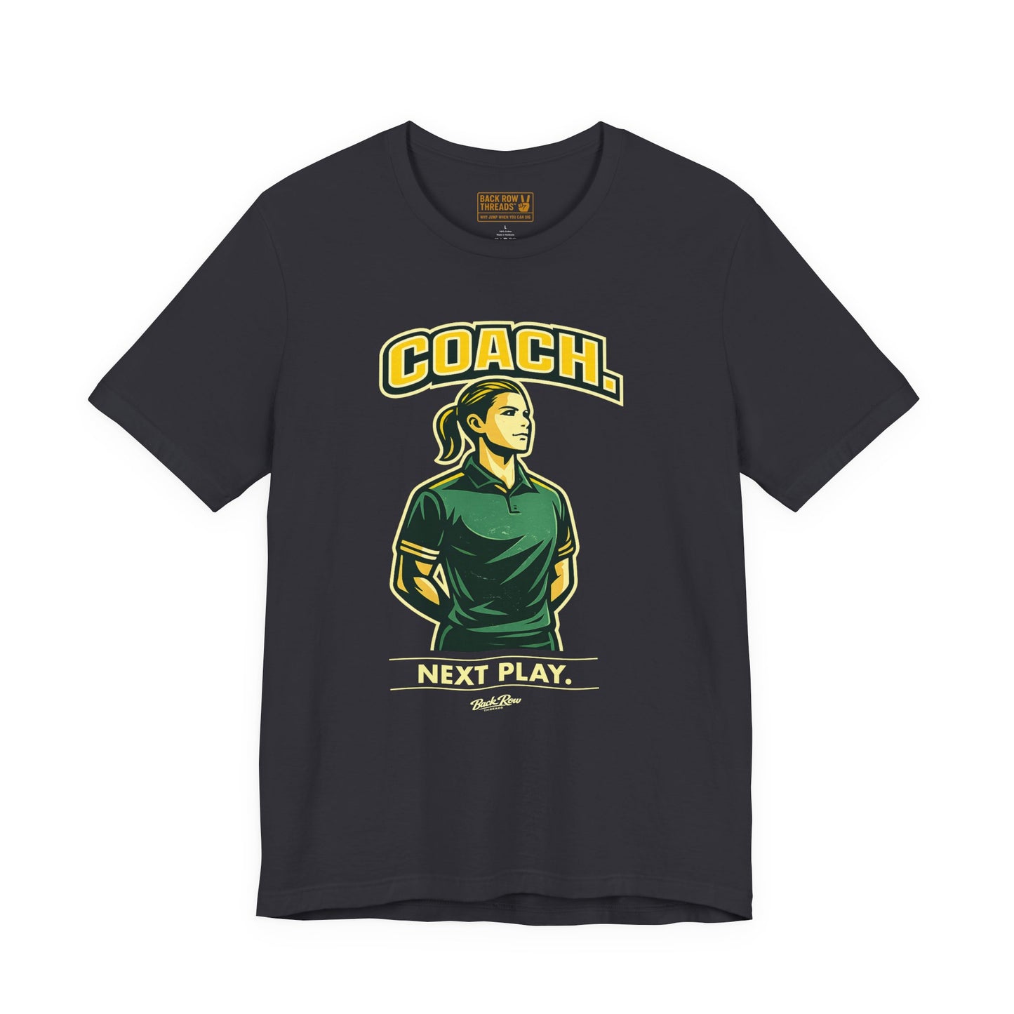 🏐 Female Coach - Next Play –  Volleyball T-Shirt