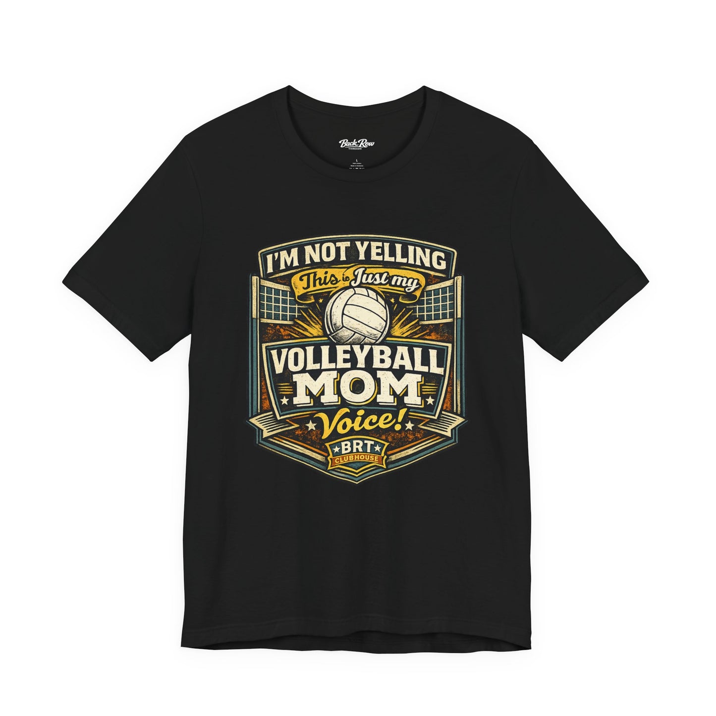 I'm Not Yelling This Is My Volleyball Mom Voice T-Shirt | Volleyball Mom Tee
