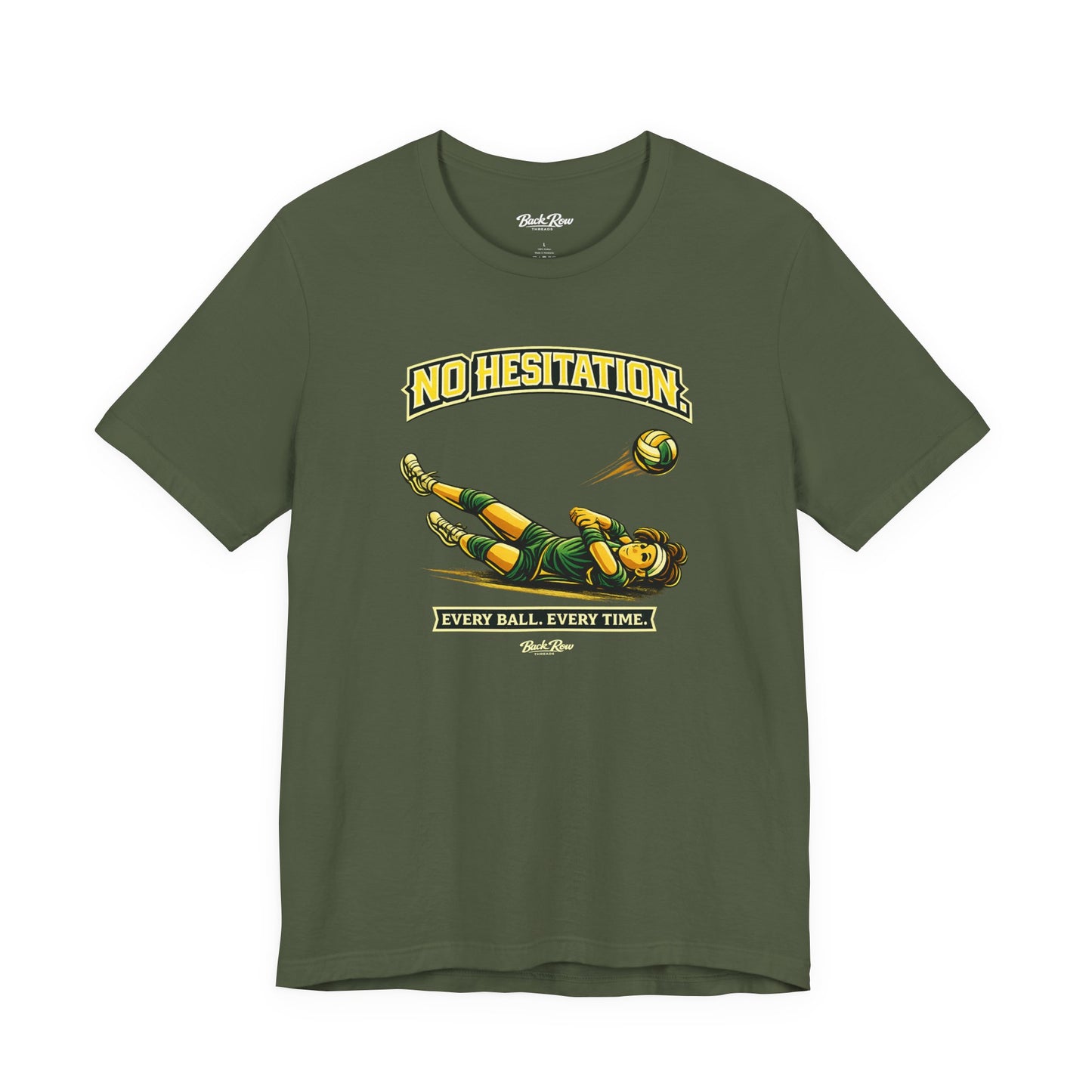 🏐 No Hesitation  –  Volleyball T-Shirt