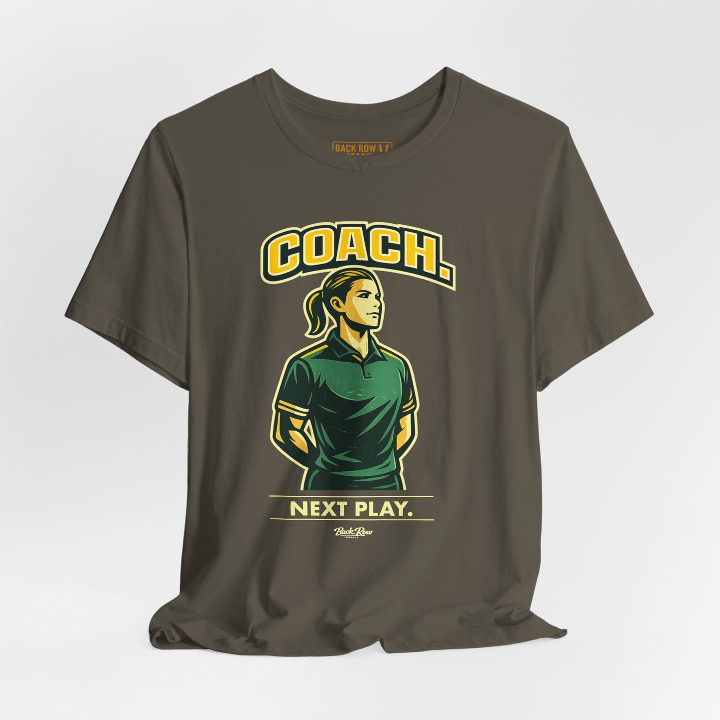 🏐 Female Coach - Next Play –  Volleyball T-Shirt