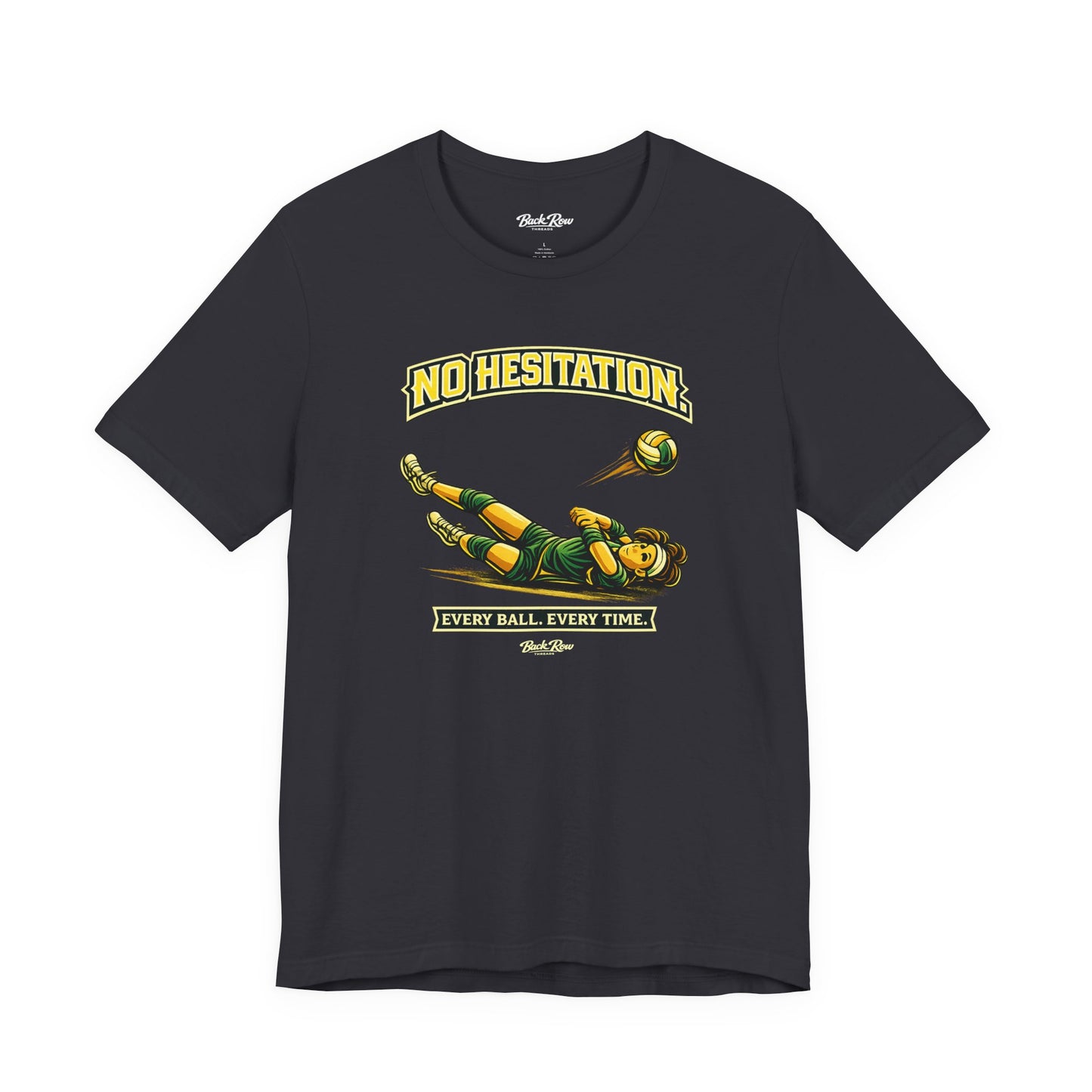🏐 No Hesitation  –  Volleyball T-Shirt