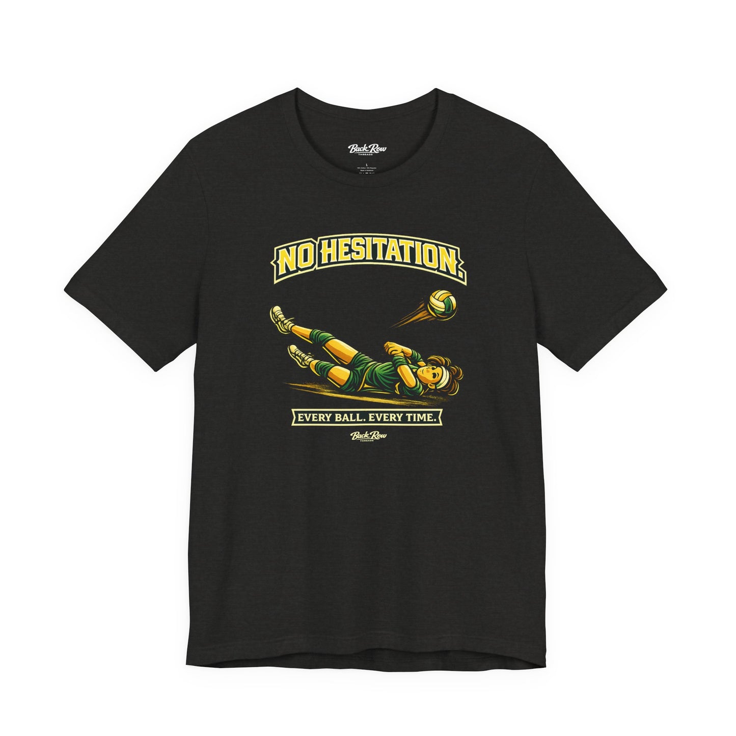 🏐 No Hesitation  –  Volleyball T-Shirt