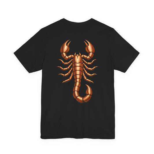 🏐 Copper Scorpion –  Double Sided Volleyball T-Shirt