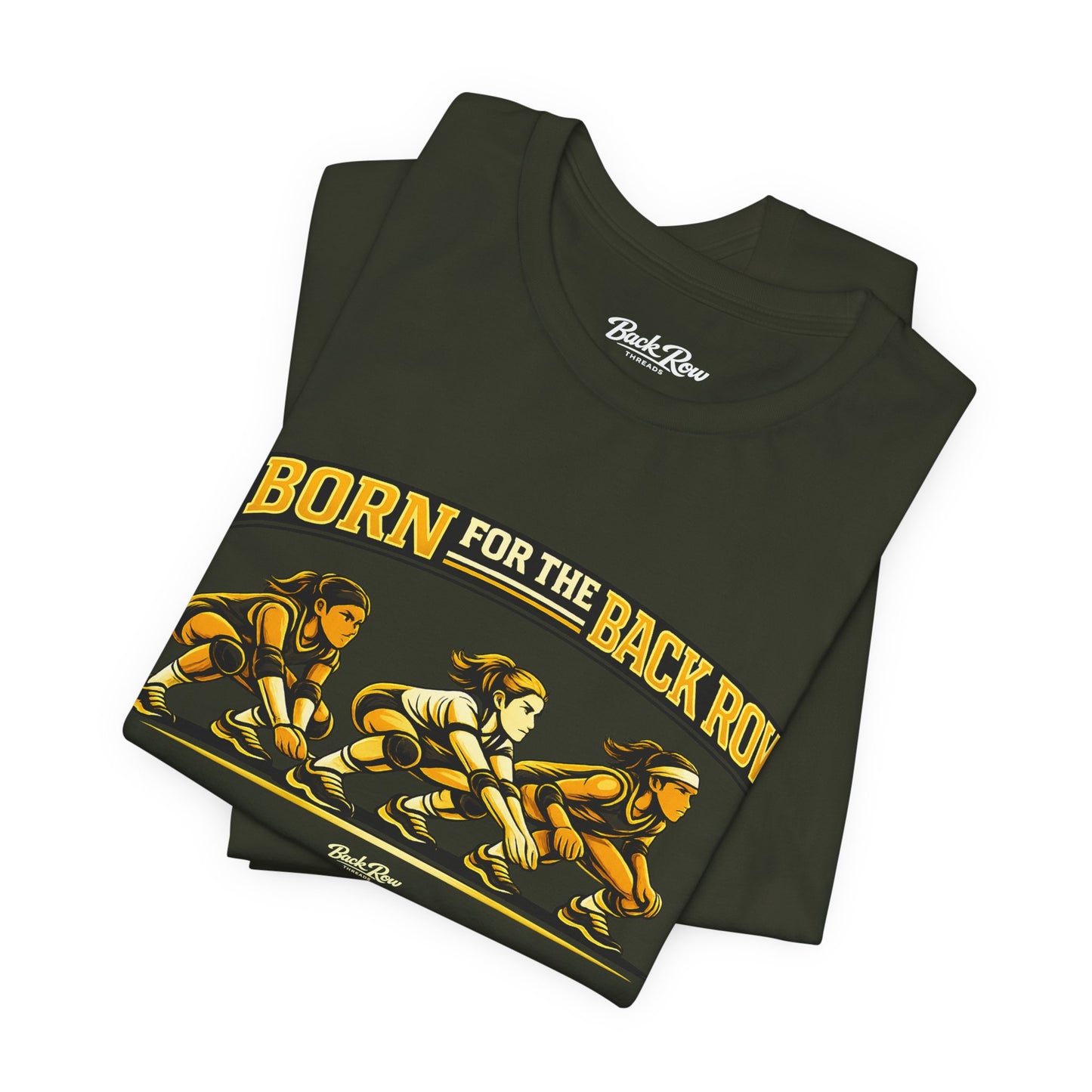 🏐 Born for the Back Row  –  Volleyball T-Shirt