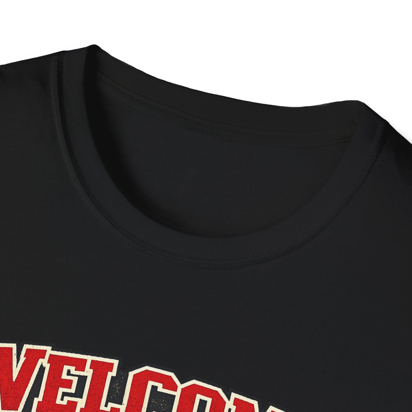 Welcome to the Block Party Volleyball T-Shirt | Retro Sports Graphic