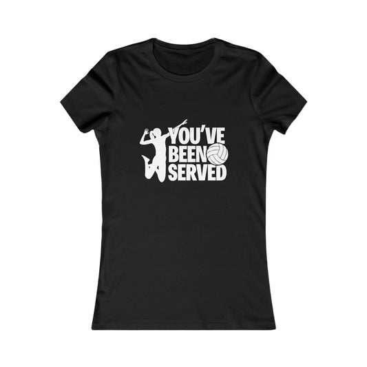 🏐 "You've Been Served" Volleyball T-Shirt | Fun & Bold Volleyball Tee