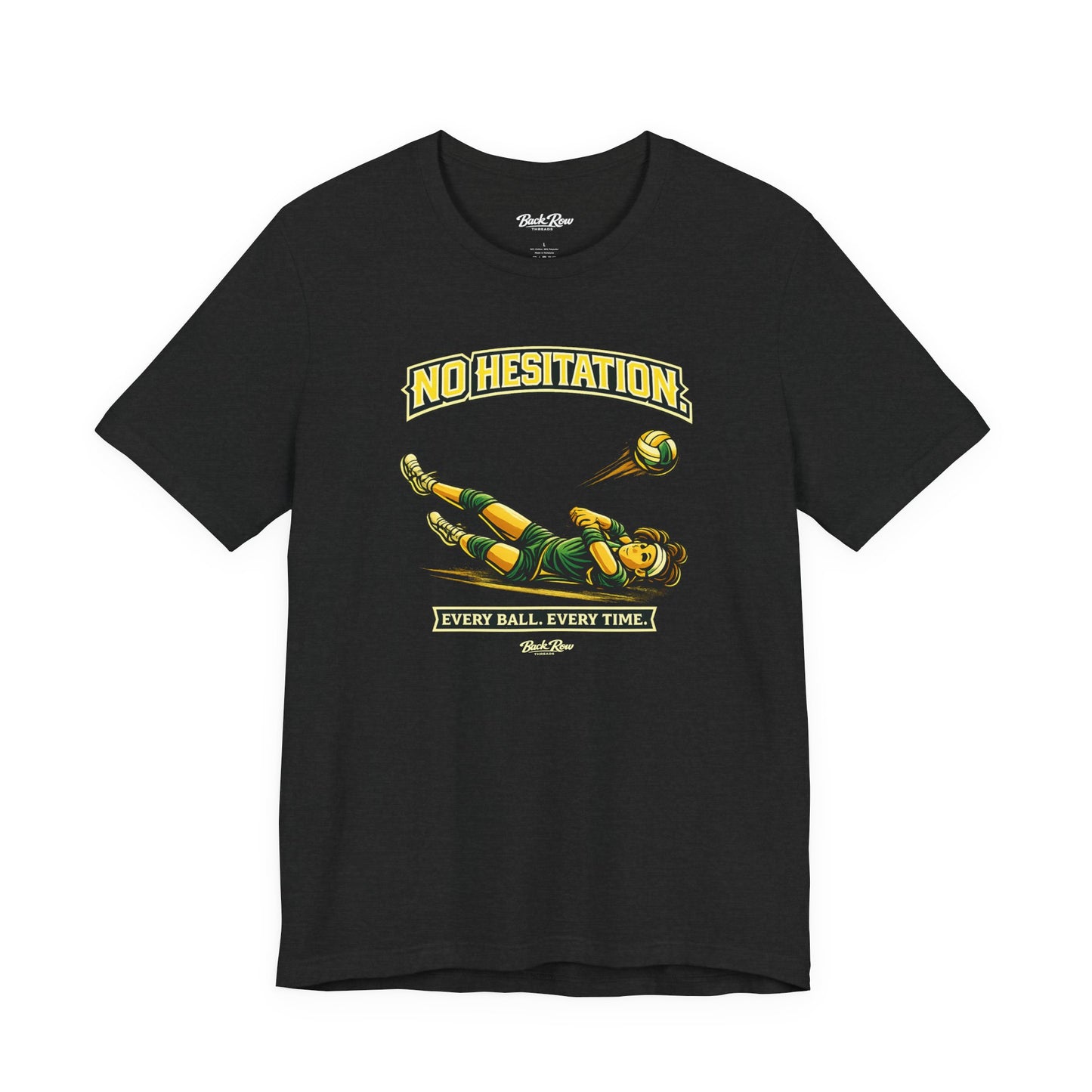 🏐 No Hesitation  –  Volleyball T-Shirt