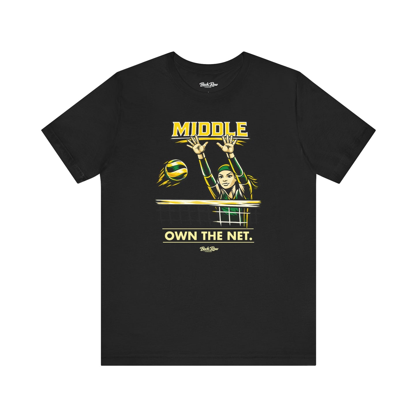 🏐 Middle - Own the Net  –  Volleyball T-Shirt